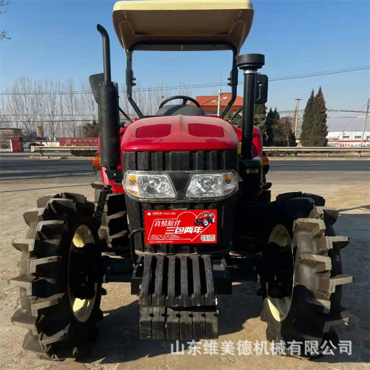 国补沃得奥龙804拖拉机 大桥水旱两用旋耕机 四驱拖拉机