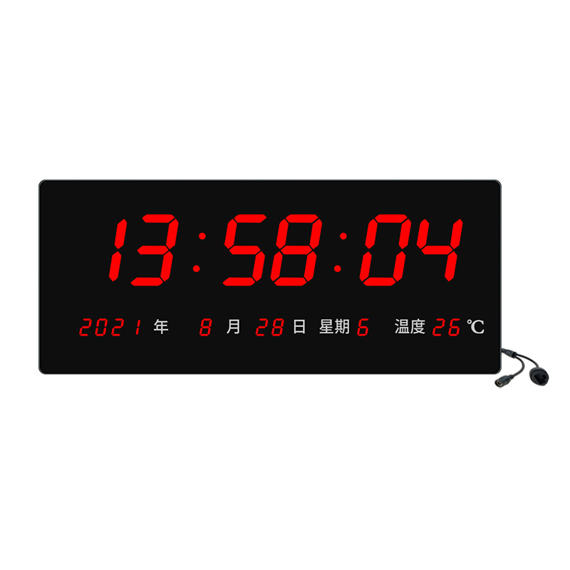 Hechuang LED タイミング電子時計ネットワーク時計 NTP サーバー POE 電源標準試験室壁時計 HEC10|undefined