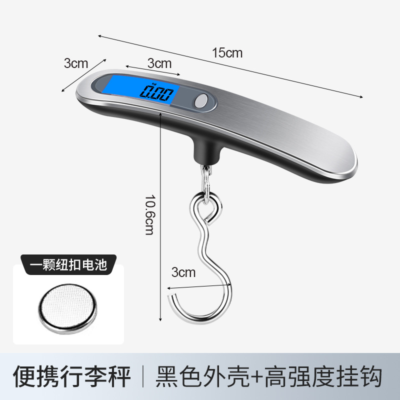Escala electrónica al por mayor Mini Escala electrónica portátil escala portátil 50kg báscula de equipaje escala de peso de alimentos