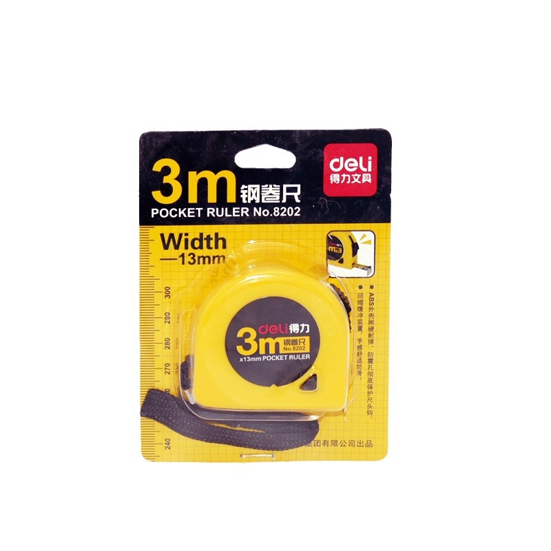 Cinta métrica de acero 2 m 3 M 5 m 10 m herramienta de medición hogar durable carpintería arcilla trabajador telescópica cinta métrica