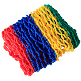 Лестница для детского сада, нейлоновая веревочная сетка для домашних животных, забор для детского балкона, потолочная сетка, сетка для скалолазания, радужная сетка для балкона