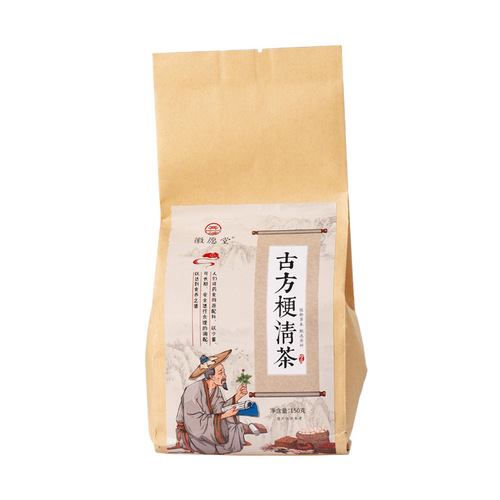 Platycodon kudzu root tea, ancient square stem clear tea, cassia seed, green money, willow leaf stem tea, tea for middle-aged and elderly people.