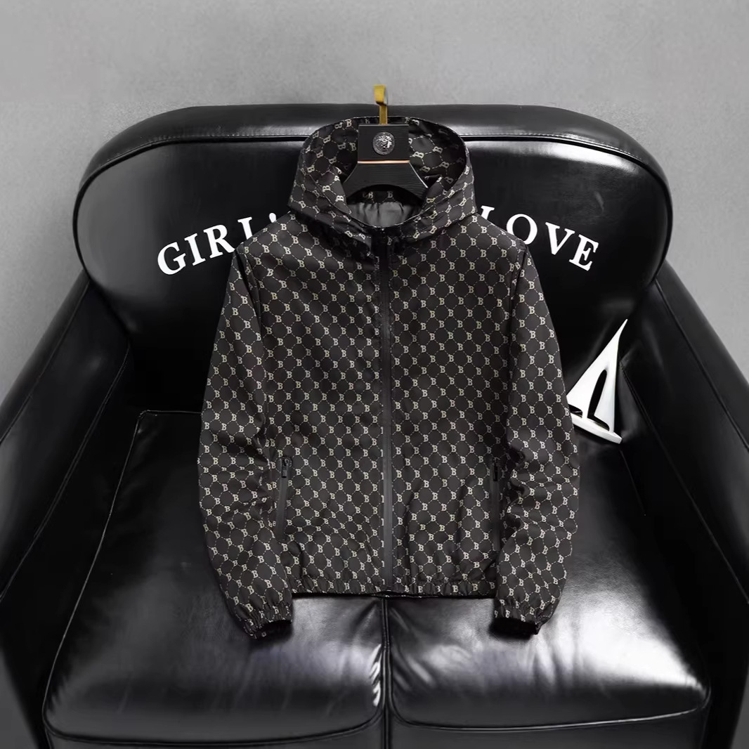 Men's Clothing Men's Style Hooded Jacket Sun Protection Trendy And Stylish Thin Design Long Sleeve For Formal & Casual_voghion.com