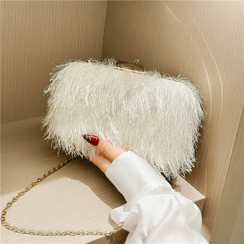 2025 new cross-border temperament dinner bag one shoulder hand hold ladies bag acrylic bag celebrity style makeup box bag