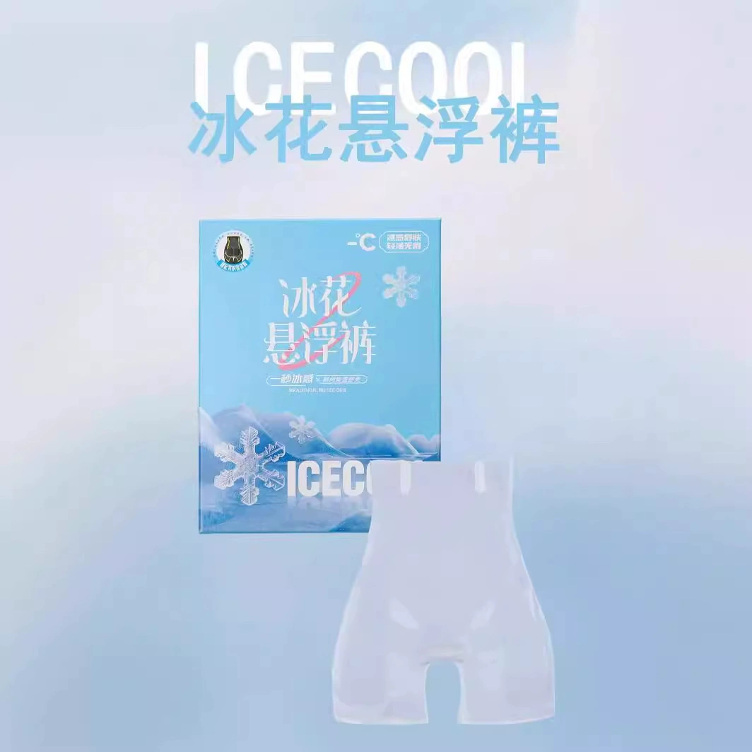 Брюки для кондиционирования воздуха Snowflake, брюки три четверти длины с утягивающим эффектом на талии, бесшовные леггинсы с высокой талией, тонкие корректирующие трусы-боксеры, утягивающее белье с высокой эластичностью и воздухопроницаемостью.