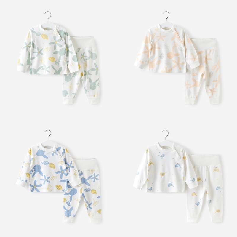 Primavera, otoño, invierno, ropa interior infantil, ropa interior de cintura alta, ropa interior caliente para niños.