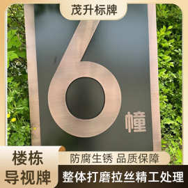 楼栋单元标牌小区物业栋号牌楼栋牌户号门牌单元公示信报箱警示牌