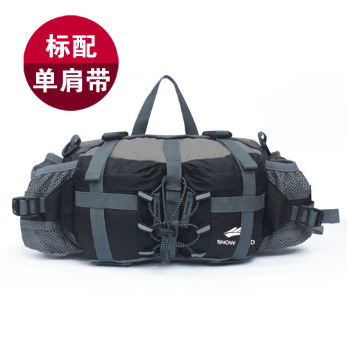 Cartera nueva bolsa de cintura al aire libre multifuncional impermeable de gran capacidad para hombres y mujeres montañistas a pie bolsas de hervidor de agua al por mayor