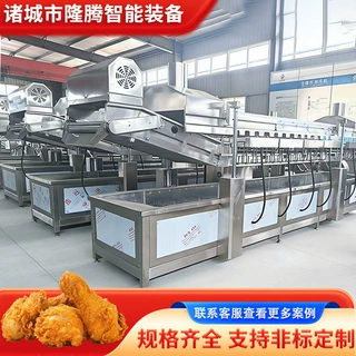 商用鸡翅鸡柳油炸机 鱼丸油炸机 多功能油炸机 全自动真空油炸机