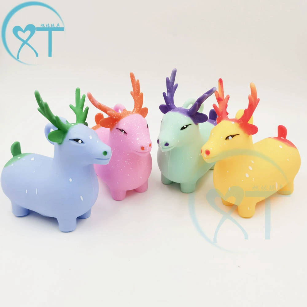 Трансграничные новые муки Снежинка олень декомпрессии давления мяч Рождественский олень щепотку декомпрессии муки вентиляционное отверстие мяч игрушка