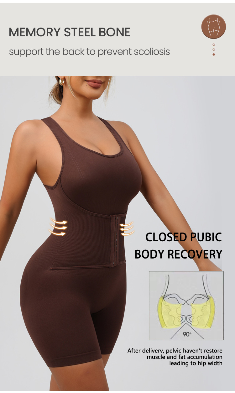 Plus size shapewear-bodysuit för kvinnor med magkontroll_voghion.com