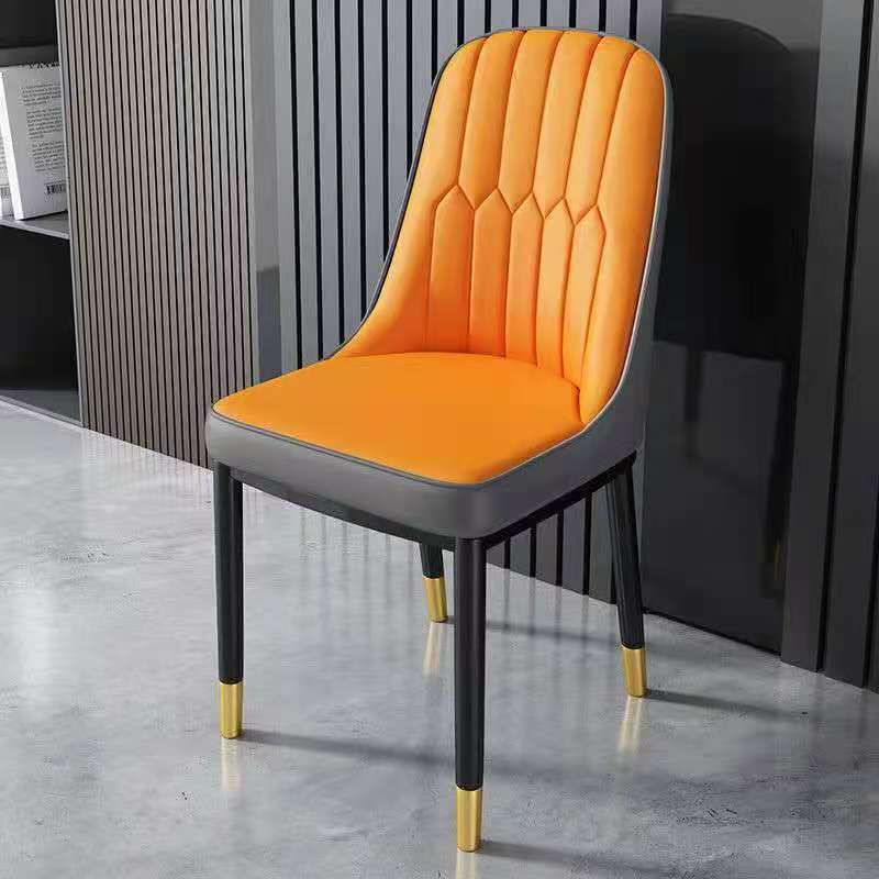 silla de comedor silla de respaldo doméstica silla de mesa de comedor moderna simple ligera taburetes de hotel de lujo nórdico red silla de mahjong