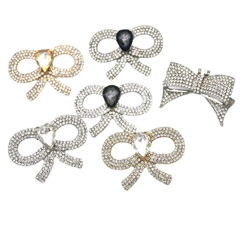 Hebilla de zapato desmontable transfronteriza de alta gama Arco zapato flor decorativa zapatos de tacón alto accesorios versátiles zapatos tridimensionales accesorios de cabeza