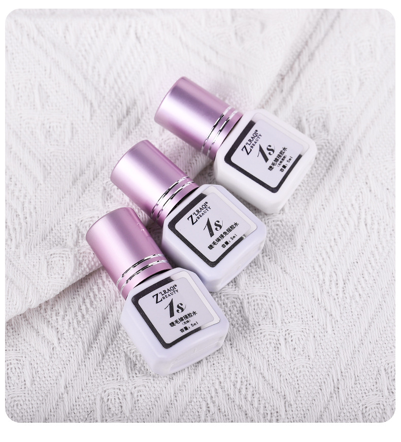 New odorless, natural and scarless eyelash extension glue, dries quickly in 1 second, is gentle and long-lasting. Eyelash extension glue for eyelash shops undefined