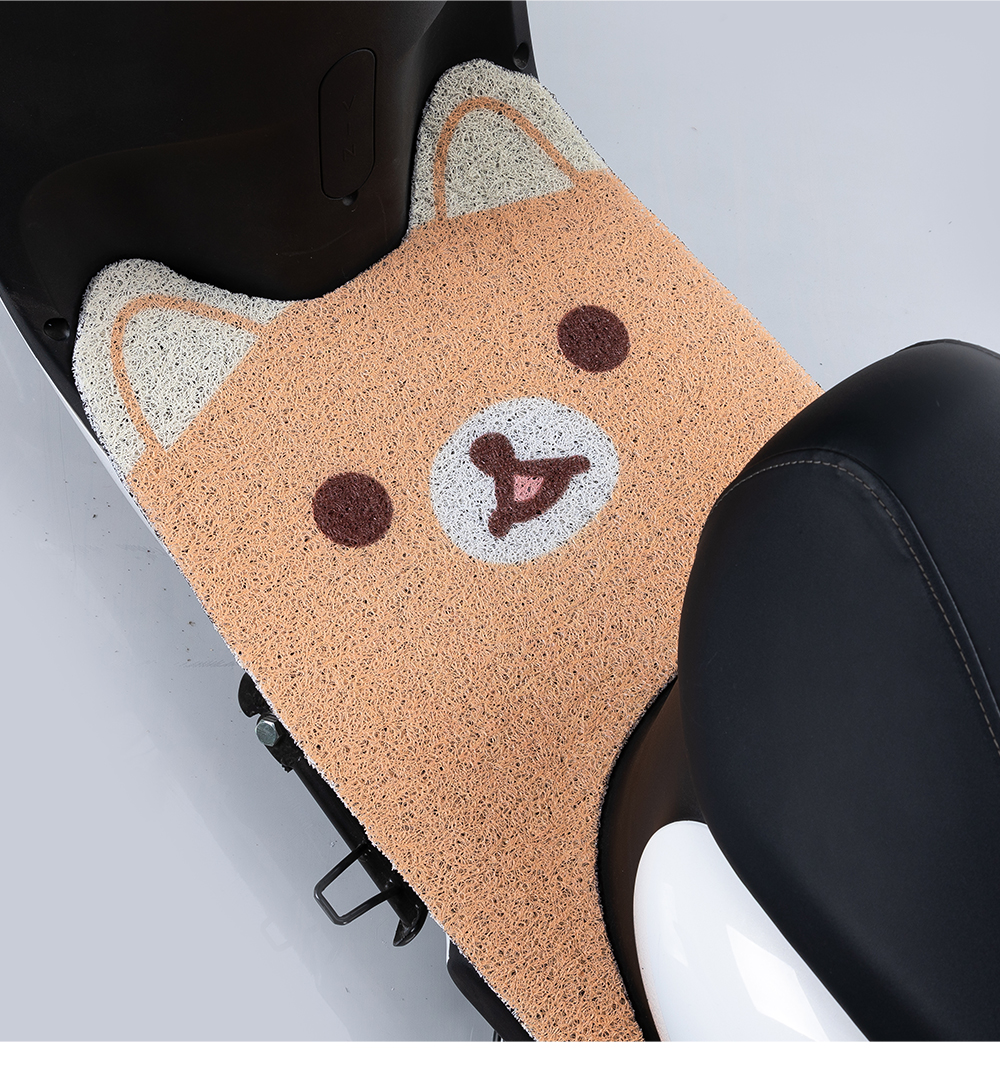 Electric car foot pad motorcycle foot pad battery car foot pad pedal universal waterproof Yadi can be cut