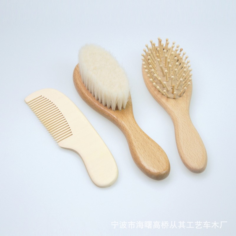 かき櫛卸売 可愛いベビー用シャンプーブラシ 子供用エアマットセット 日用品 お風呂 マッサージ用かき櫛|undefined