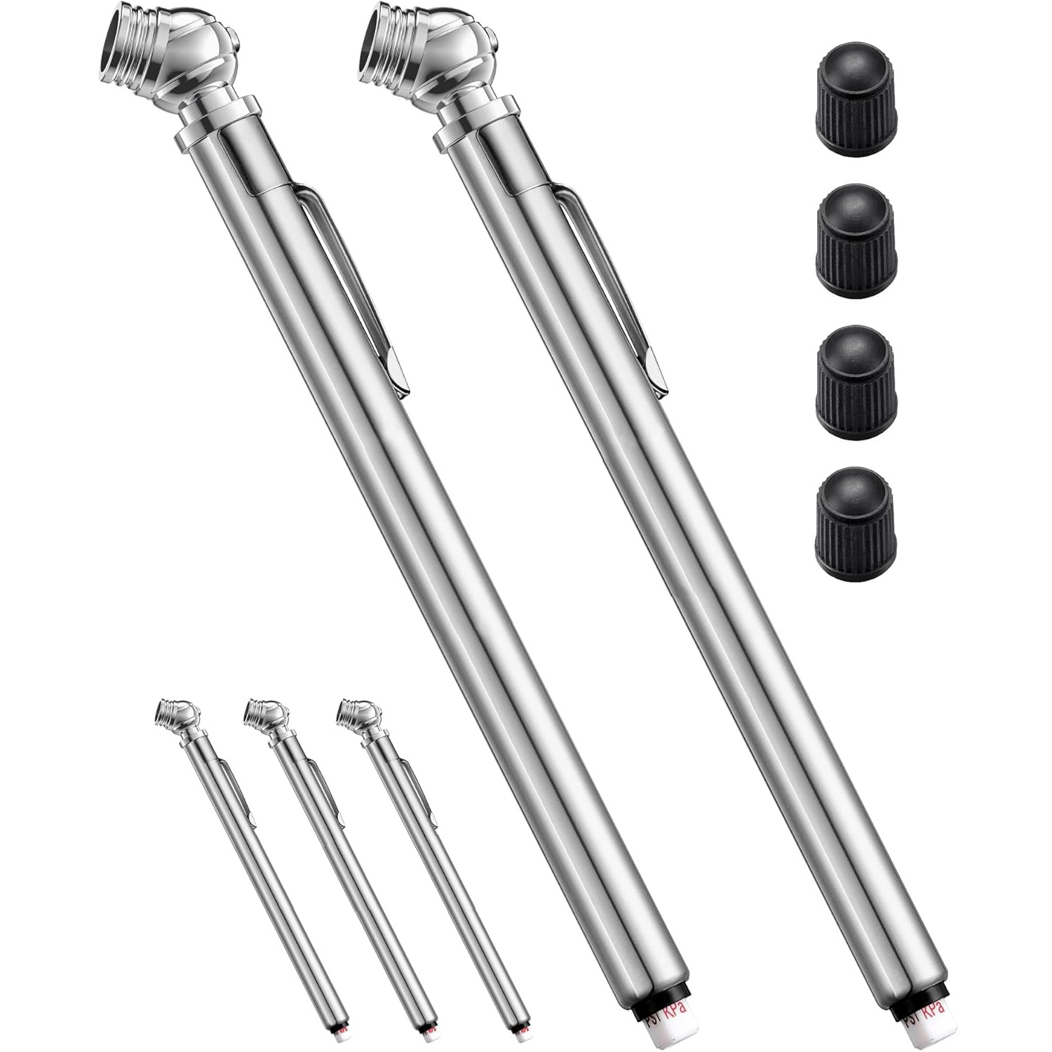 跨境汽车胎压计套装源头工厂直供 多功能轮胎胎压笔测气笔 胎压计