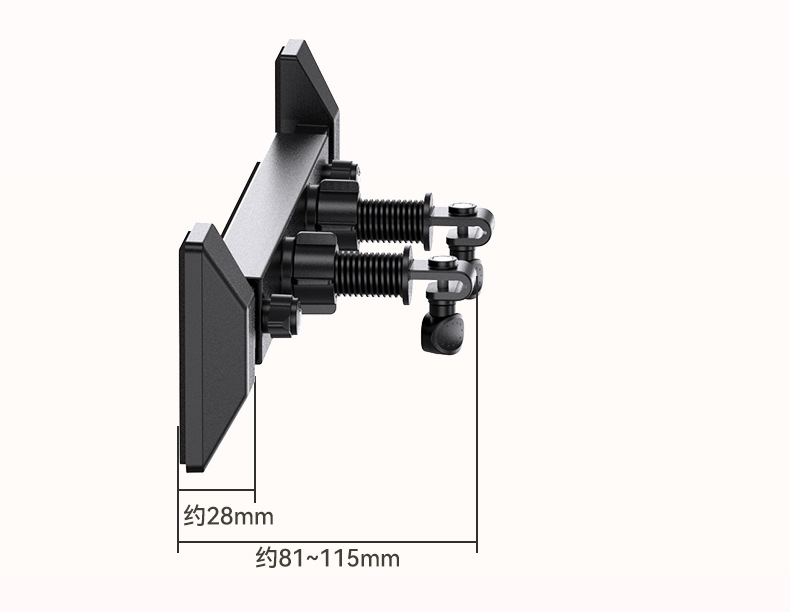 车载小桌板后排汽车餐桌折叠电脑桌饭桌学习桌办公桌笔记本支架详情15