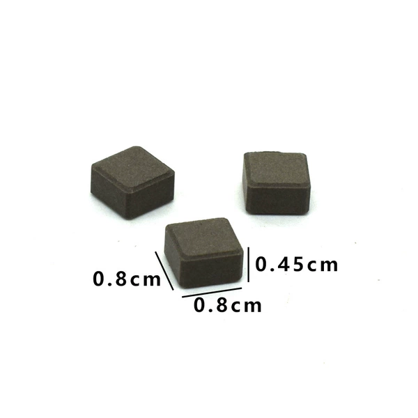 1:16 green half brick (50 pieces