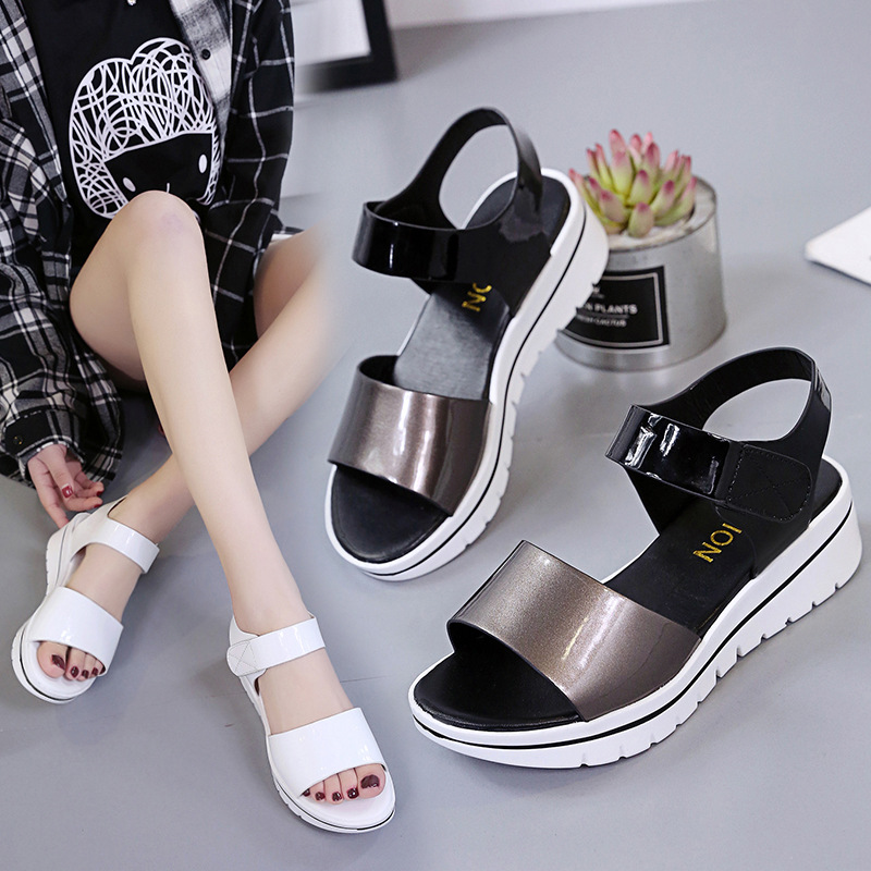 casual slope with thick-soled women s shoes nihaostyle clothing wholesale NSZSC68289