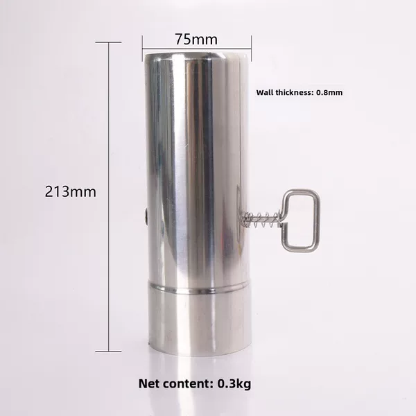 Outdoor Travel Stove Accessories Chimney Smoke Pipe Wood Stove Smoke Pipe Blocking Pipe Heater Smoke Pipe Portable