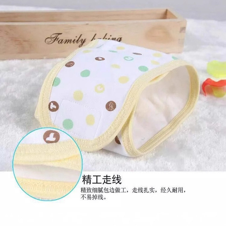 Yijiekala algodón bebé vientre circunferencia pequeño noble bebé doble capa de algodón vientre circunferencia cinturón de protección del vientre