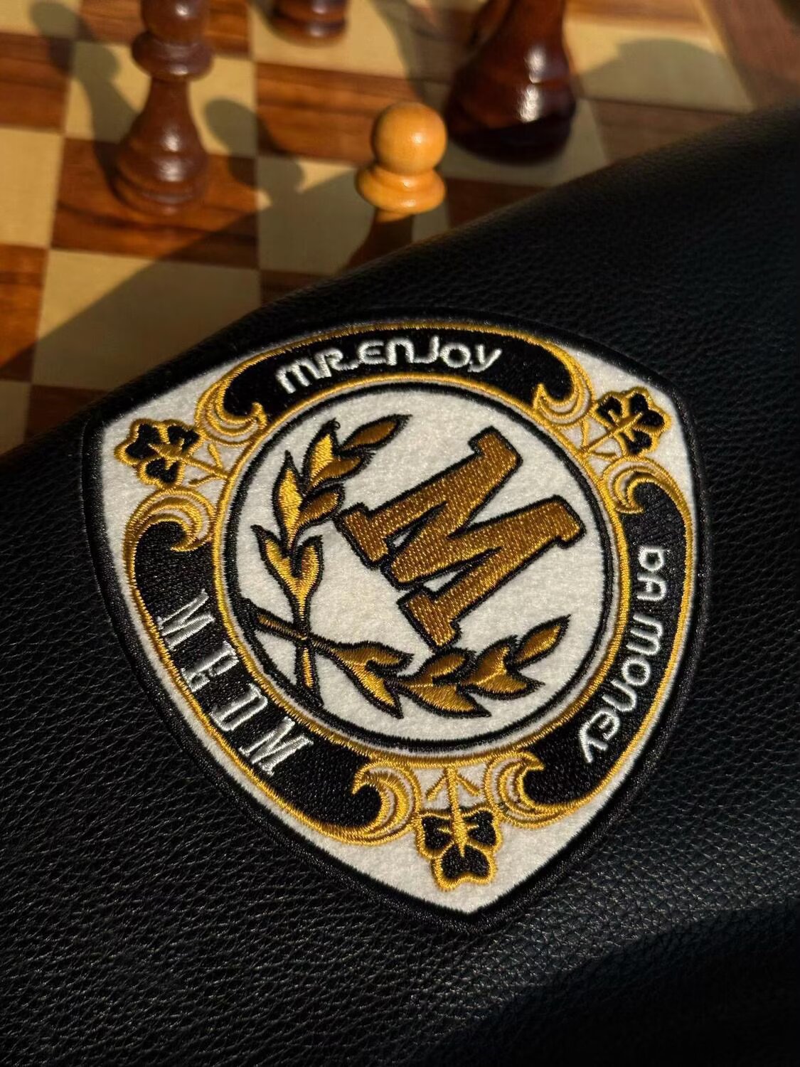 Uniforme de béisbol retro americano klein manga de cuero azul costura suéter chaqueta de los hombres de pareja azul chaqueta casual