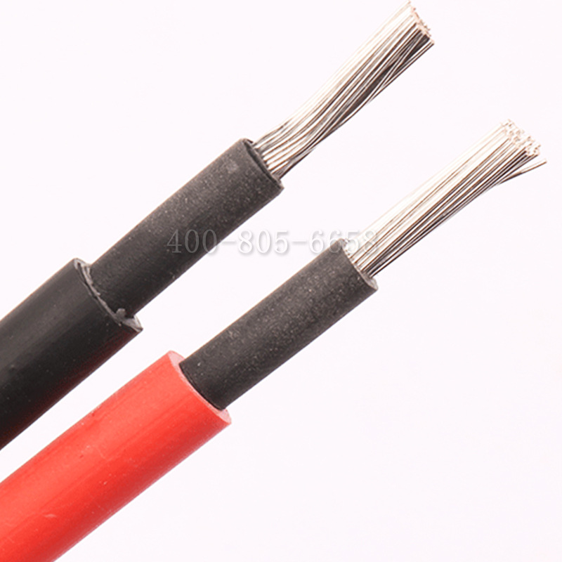 亮诚电缆厂家直销国标保电阻PV1-F单芯1*4平方光伏保电阻专用电缆