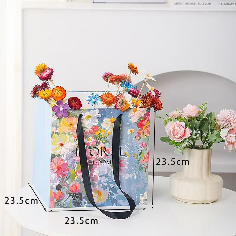 새로운 꽃 광장 작은 사각형 파란색;