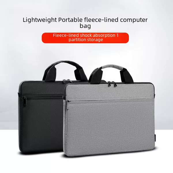 Qing Xi laptop bag 14/15.6 inch handbag wholesale gift savior Huawei HP Asus