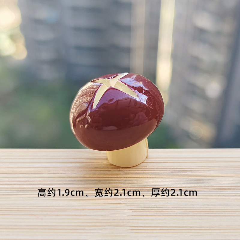 模擬樹脂キノコ、椎茸、えのきモデル装飾品、マイクロランドスケープ水景装飾、49元以上送料無料|undefined