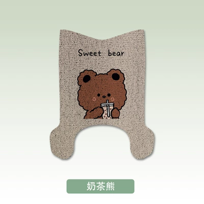 Pads for Battery Vehicles M25Plus, Electric vehicle foot mat - milk-tea-bear-yadi-m25-dh-special-floor-mats