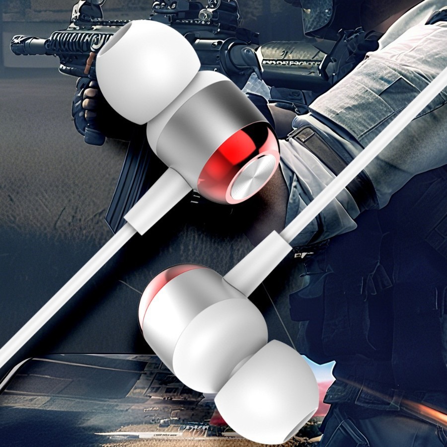 Wired Headphones 2025 English Version High-Quality In-Ear Cross-Border Popular Type-C Wired Creative Design