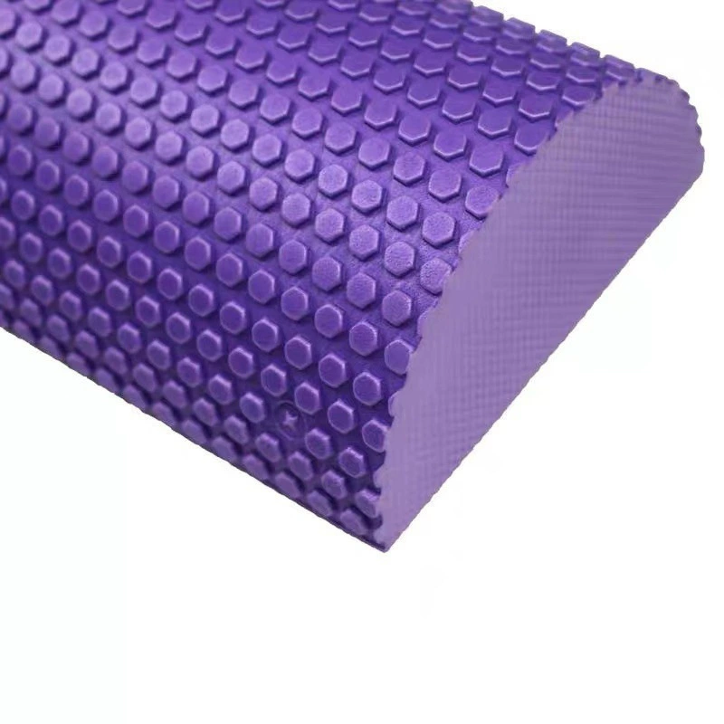 Foam roller solid semicircle yoga column semi-axis relaxation column balance rod crescent brick floating point foam roller Pilates