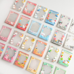 サンリオの同モデルのカードの膜のシリーズの高清は厚くて愛豆のアルバムを厚くして、小さいカードの保護の膜を撮影します。