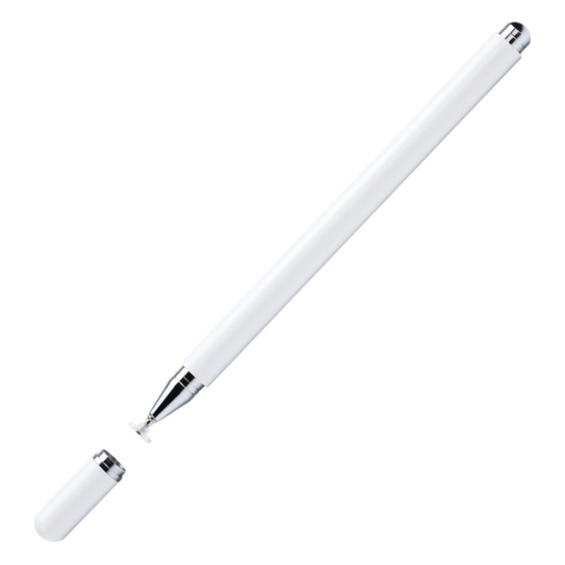 Magnética de un solo toque de la pluma capacitiva disco transparente de la pantalla táctil de la pluma del teléfono móvil de la pluma táctil en stock de suministro fabricante