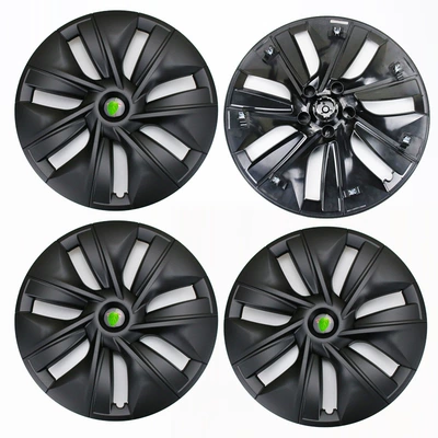 Tire Cap Cyclone Color Black – Hub cover - 19y-old-style-edged-model-matt-black-red-label-set-of-4
