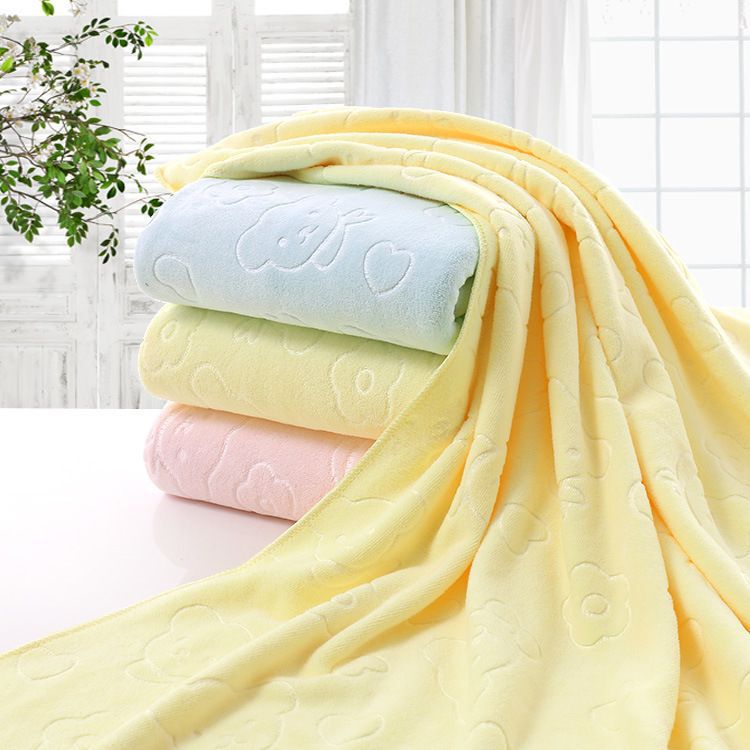 Large Bath Towel for Adults, Softer and More Absorbent Than Pure Cotton, Cute, Suitable for Men and Women, Household Use, Children, Infants, Thickened Large Bath Towel