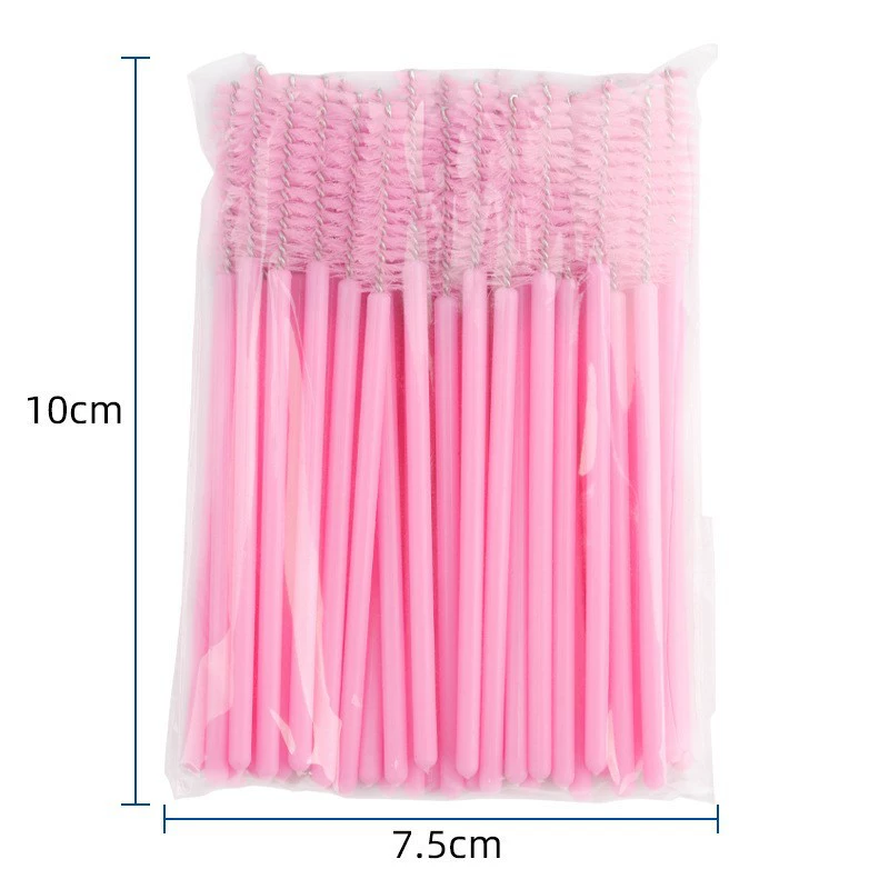 Disposable brush for eyelashes, curly false eyelashes for extension