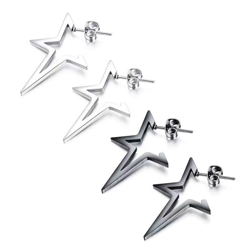 fashionable earrings stainless steel