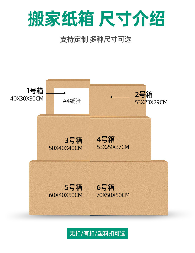 五層特硬紙箱批發快遞包裝盒子打包盒郵政箱子扁平硬紙盒搬家紙箱