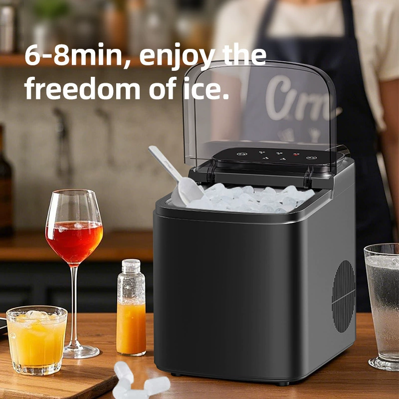 Lce Maker Home Bullet Smart Ice Maker Office Dormitory Fast Large Capacity Ice Maker Wholesale