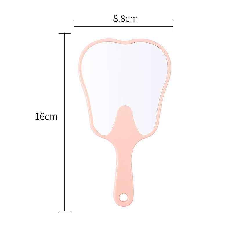 Espejo de Mano Portátil de Plástico de Alta Definición para Baño y Dormitorio image 7