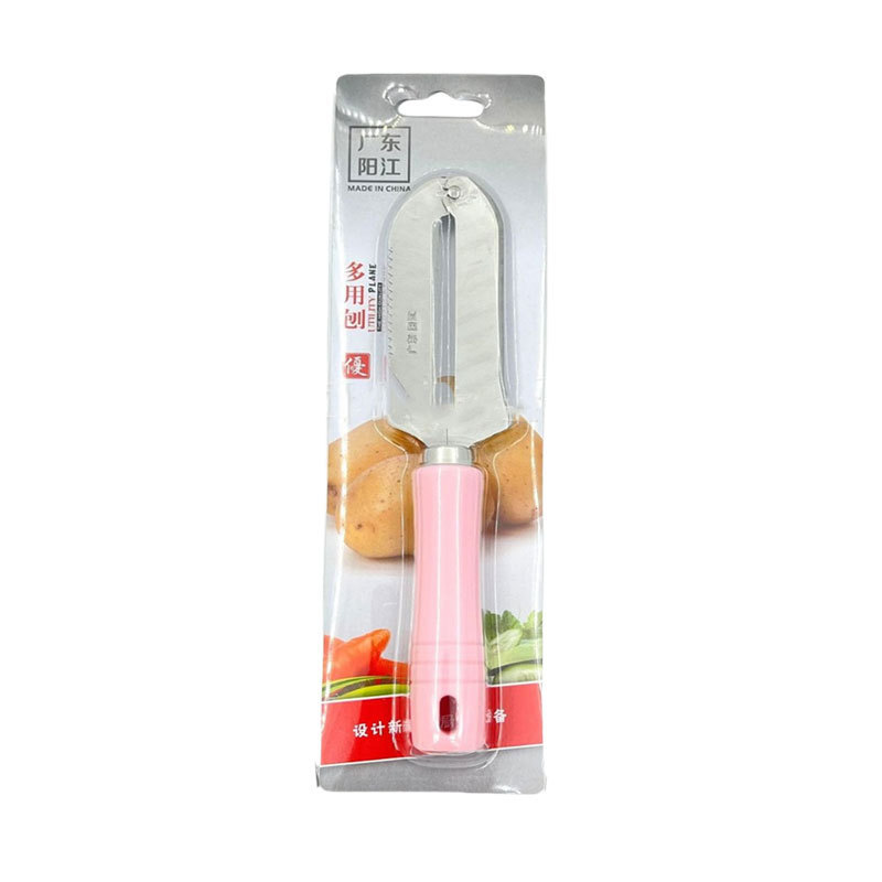 Cuchillo de frutas de color caramelo transfronterizo cuchillo de acero inoxidable cuchillo de piel doméstico herramientas de cocina multifuncionales