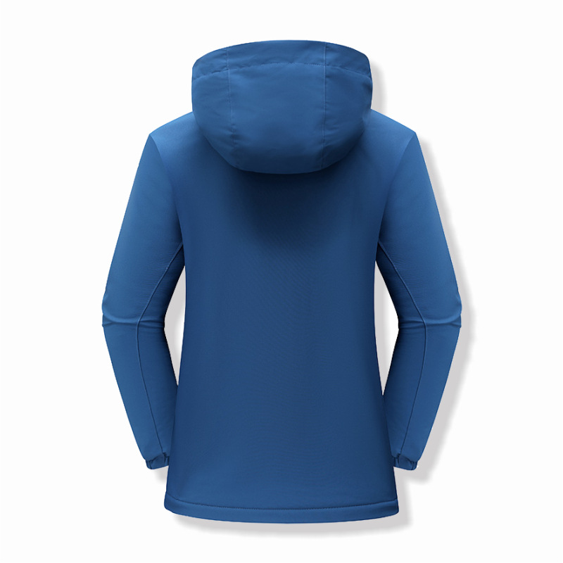 Otoño e Invierno Polar chaqueta engrosada de una sola capa empresa herramientas impresas LOGO Grupo al aire libre edificio actividad ropa al por mayor