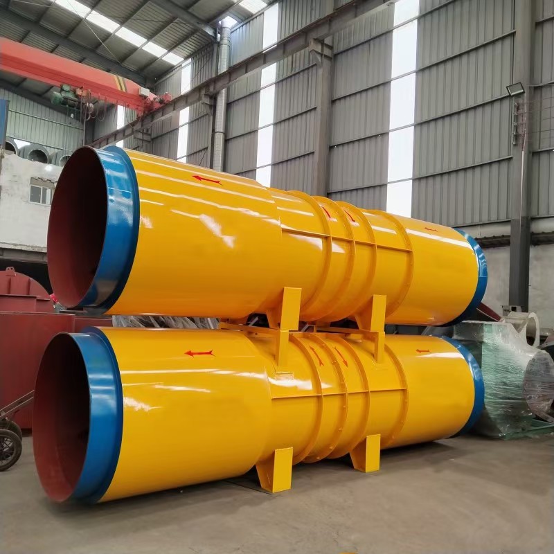 隧道施工90kw送风机 送风距离远 工业厂房排烟风机 大风量