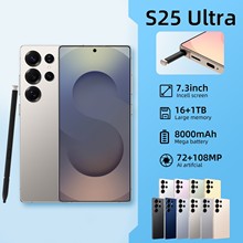 跨境手机S24 ULtra7.3寸外贸大屏安卓12厂家批发4G全网通一件代发