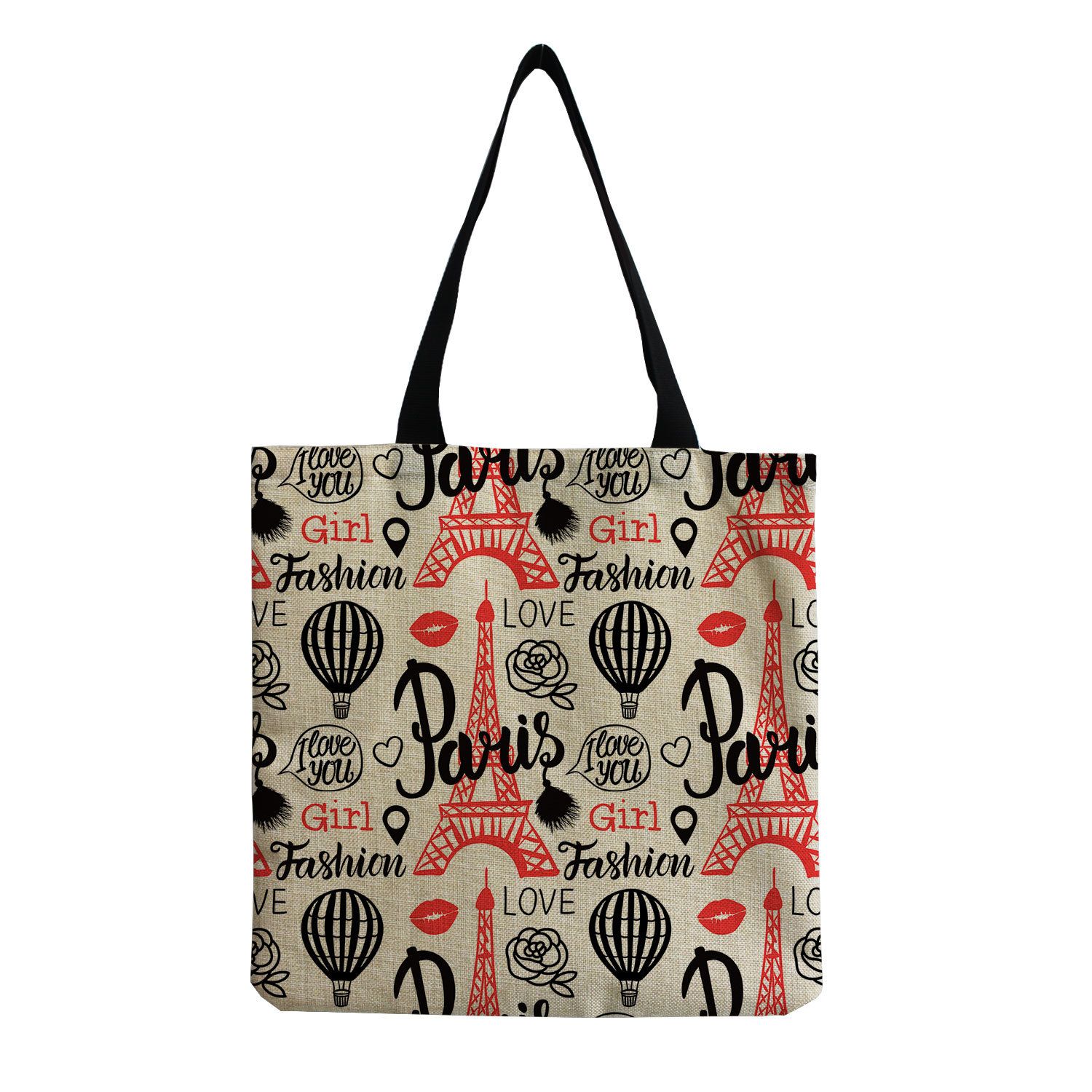 Mujeres Ropa De Calle Letra Fruta Flor Lino Bolsa De La Compra display picture 16