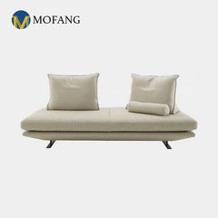 Boutique Inn Fabric Sofa Italian Minimalist Cotton Linen Two-Way Empress Sofa Set Without Arms Prado Sofa