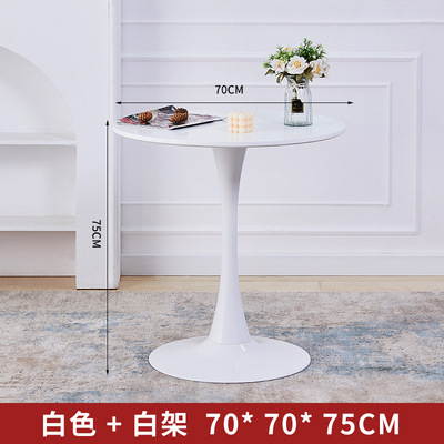 직경 70 라운드 화이트 페인트 마감